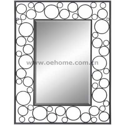 8490 Metal decorative wall mirrors for Hosipitality